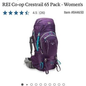 REI backpacking pack